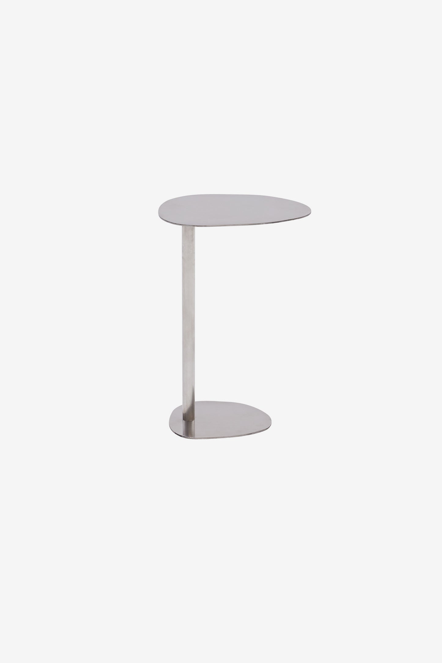 DRINK SATINE FINISHED METAL SIDE TABLE SMALL