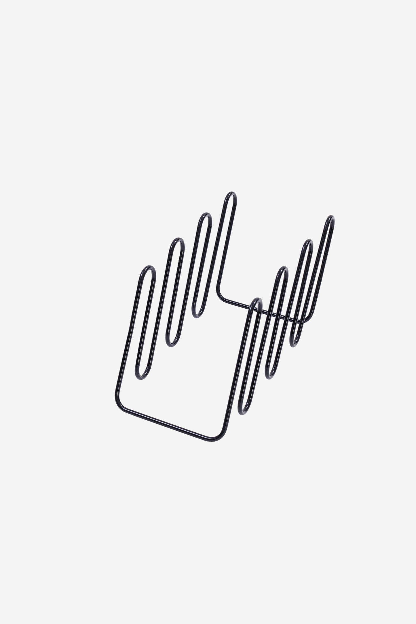 SNAKE MAGAZINE RACK BLACK