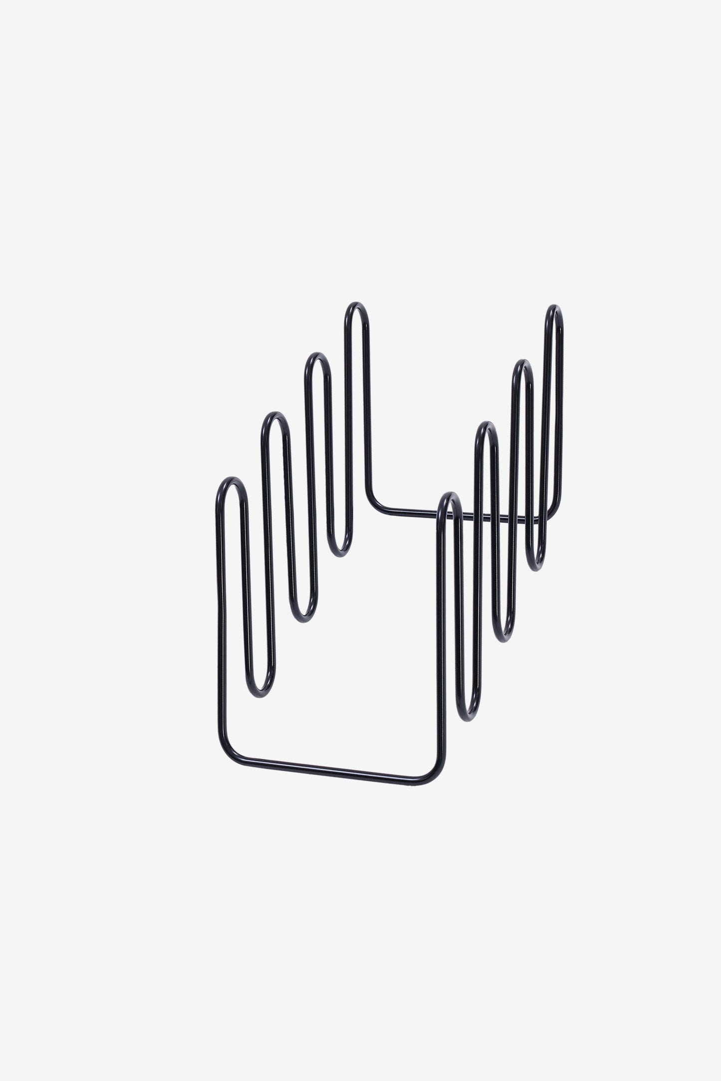 SNAKE MAGAZINE RACK BLACK