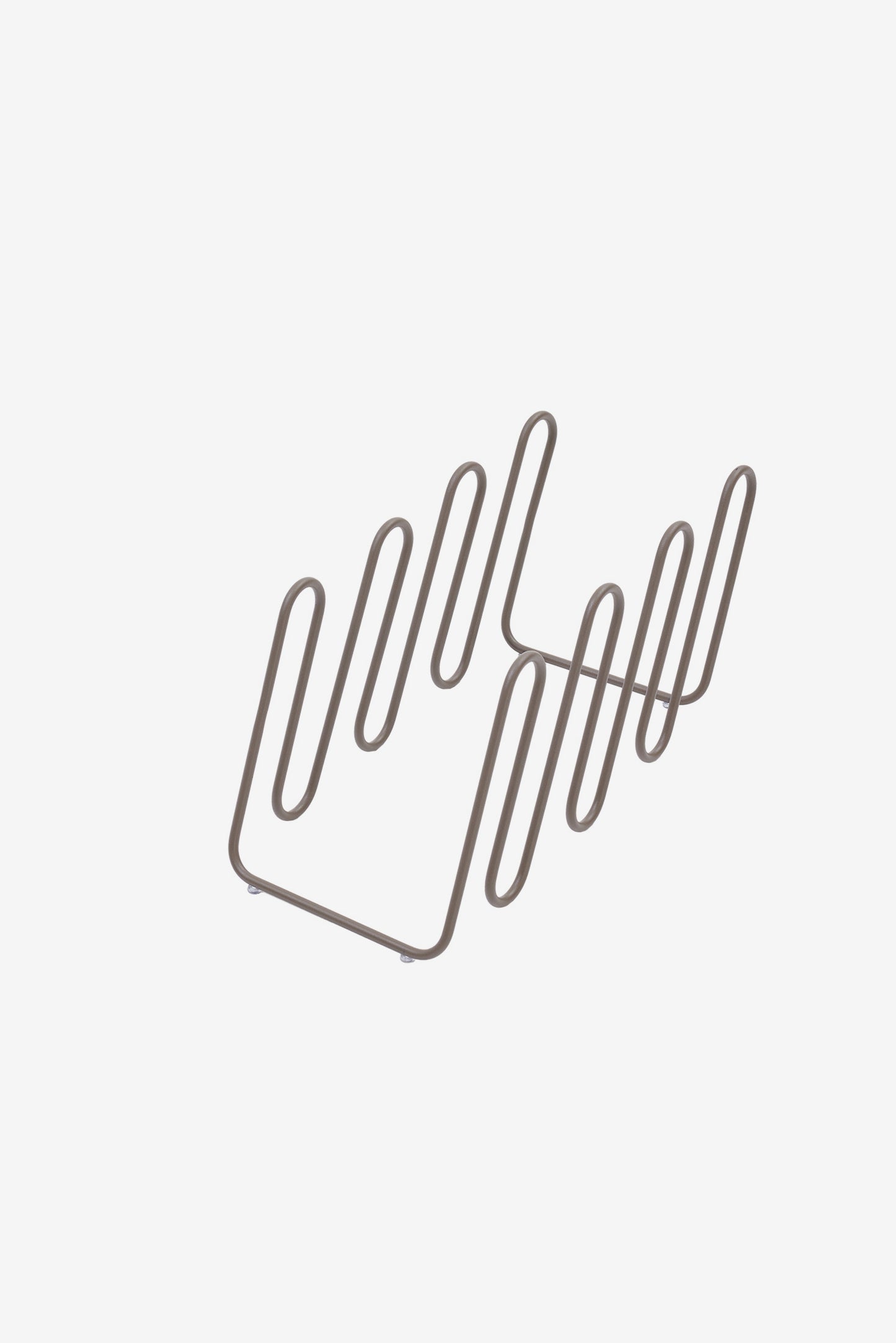 SNAKE MAGAZINE RACK MINK