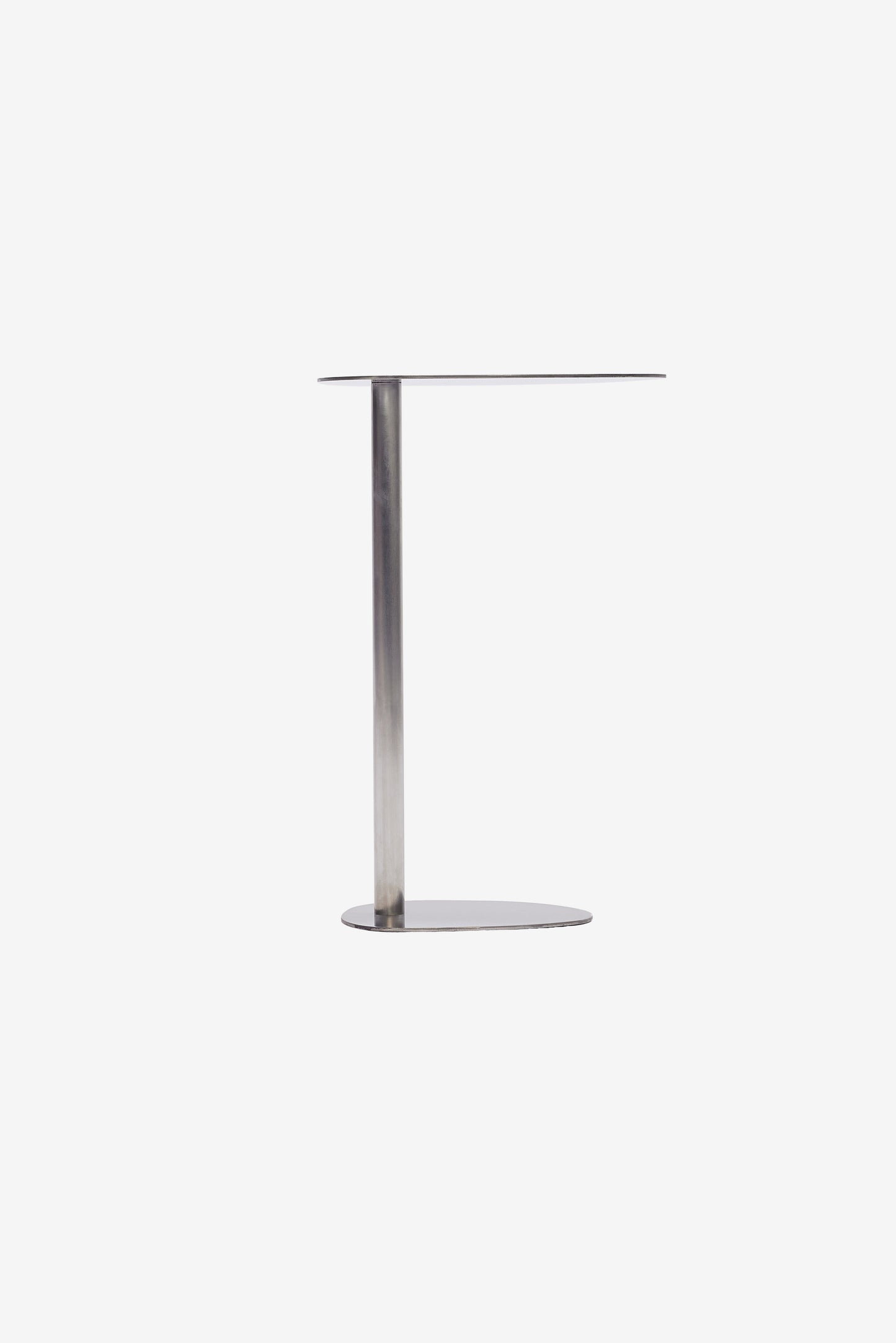 DRINK SATINE FINISHED METAL SIDE TABLE SMALL