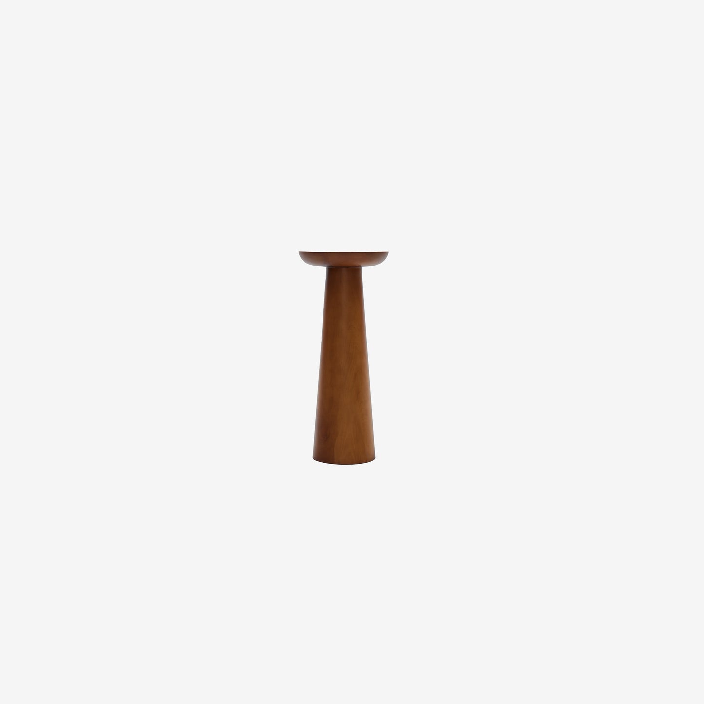 MUSHROOM SIDE TABLE-WALNUT COLOUR-NO:1