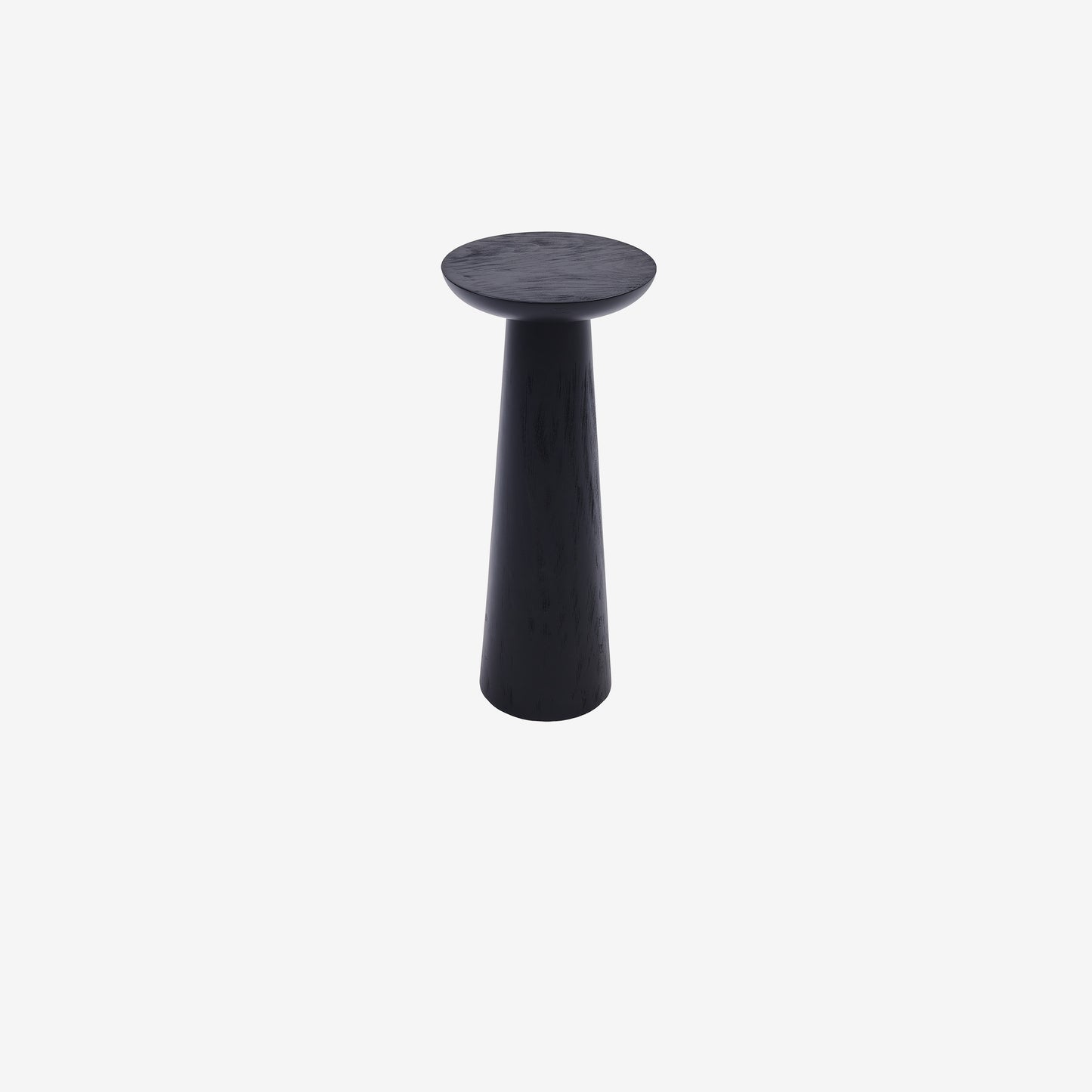 MUSHROOM SIDE TABLE-BLACK COLOUR-NO:1