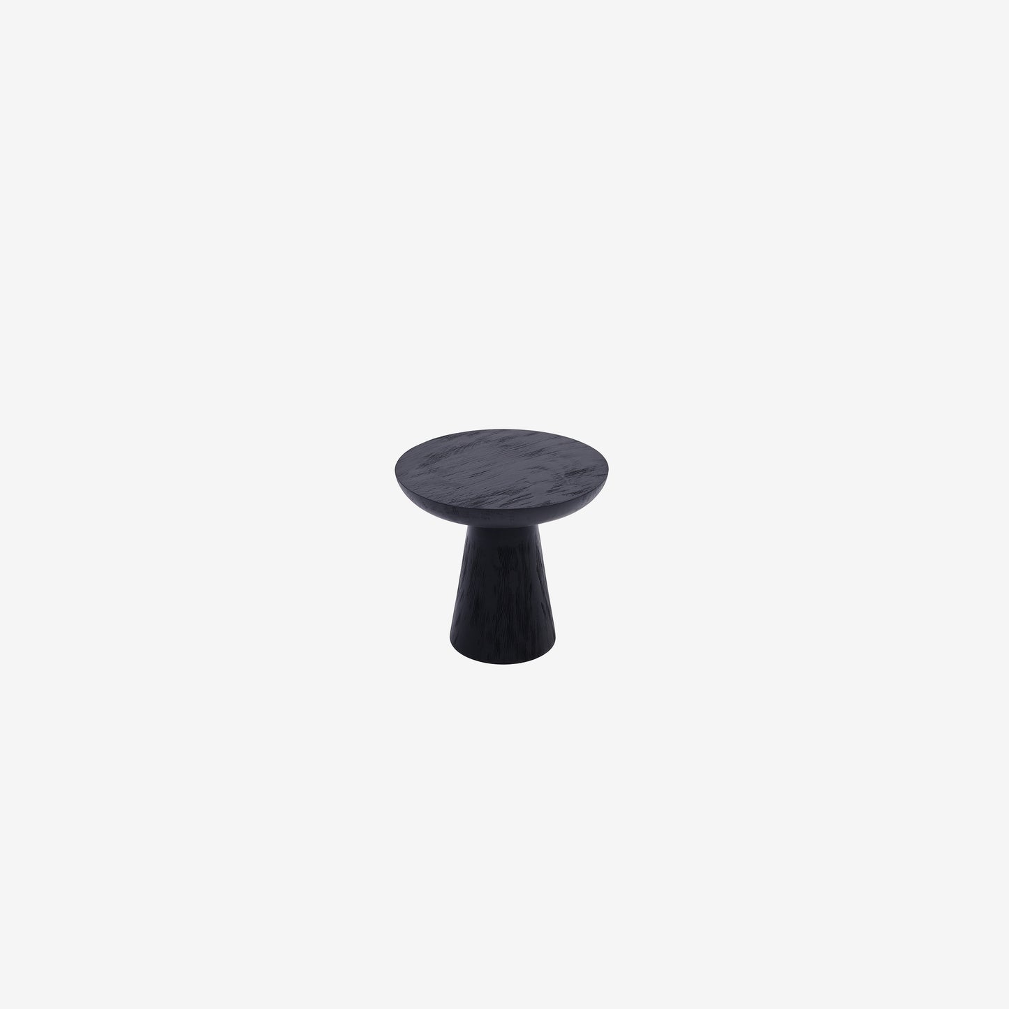 MUSHROOM SIDE TABLE-BLACK COLOUR-NO:4