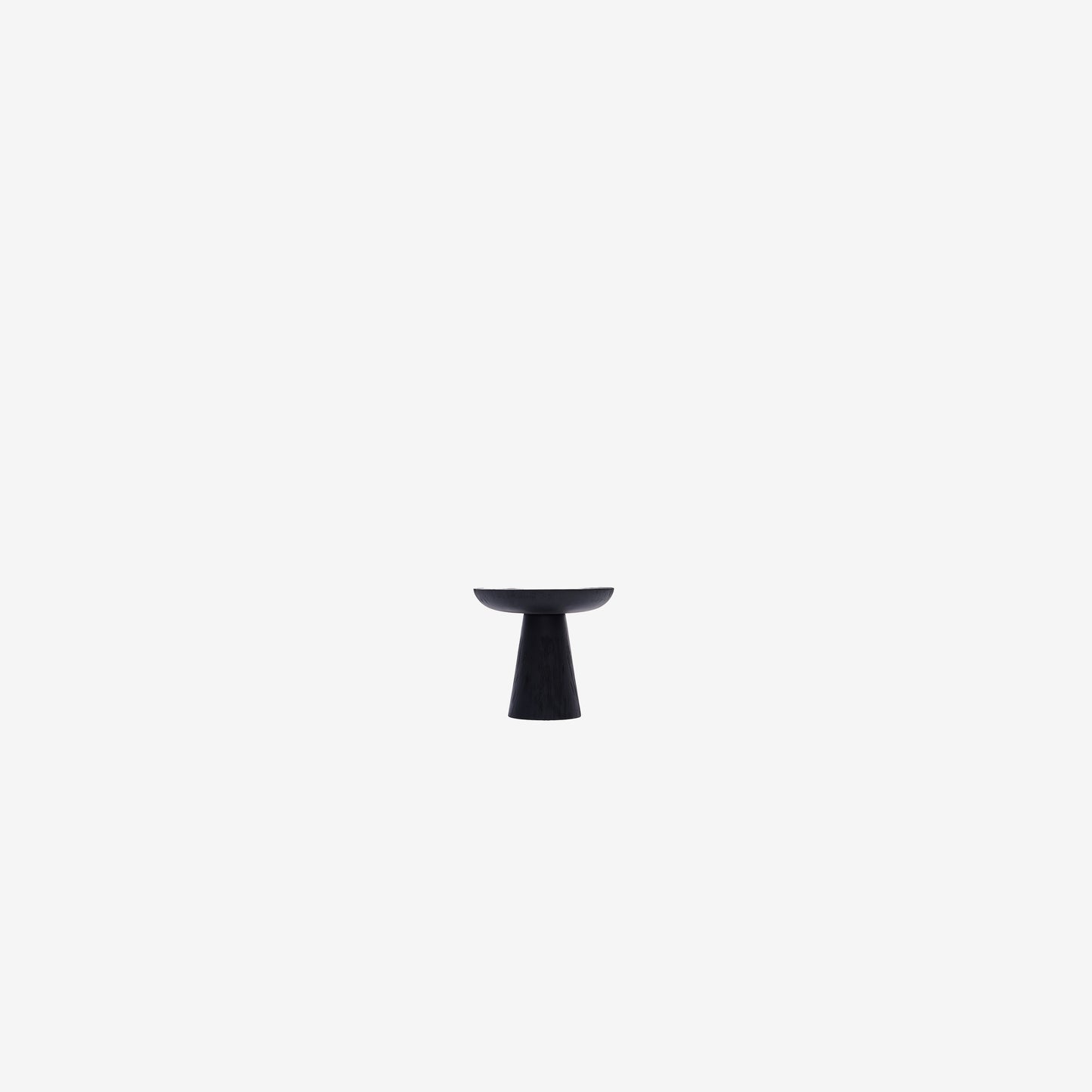 MUSHROOM SIDE TABLE-BLACK COLOUR-NO:4