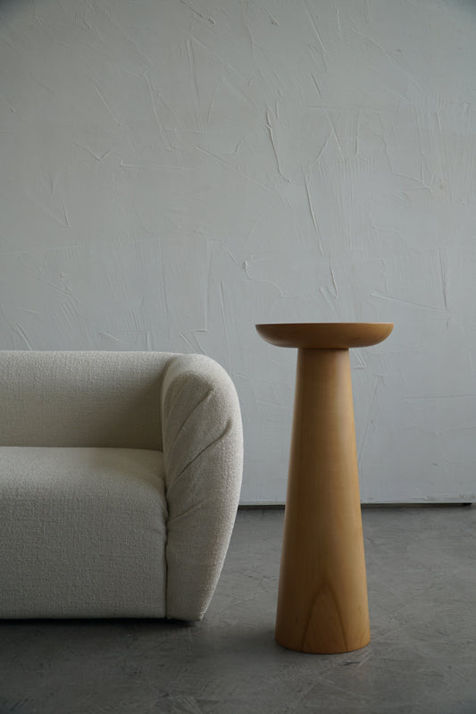 MUSHROOM  SIDE TABLE-NATURAL COLOUR-NO:1