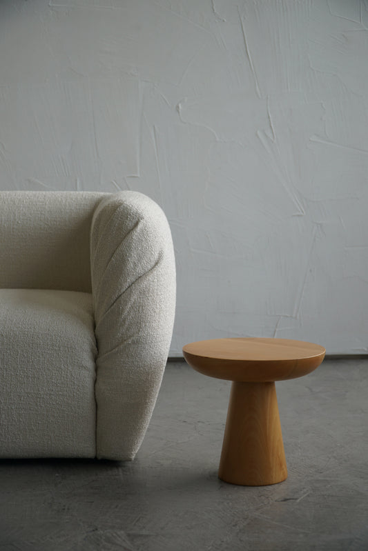 MUSHROOM  SIDE TABLE-NATURAL COLOUR-NO:4