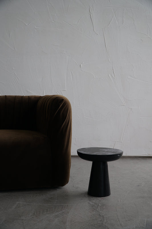 MUSHROOM SIDE TABLE-BLACK COLOUR-NO:4