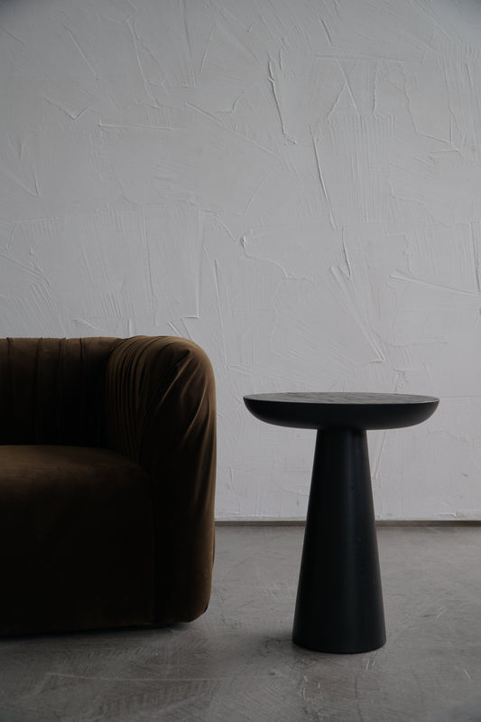 MUSHROOM SIDE TABLE-BLACK COLOUR-NO:2
