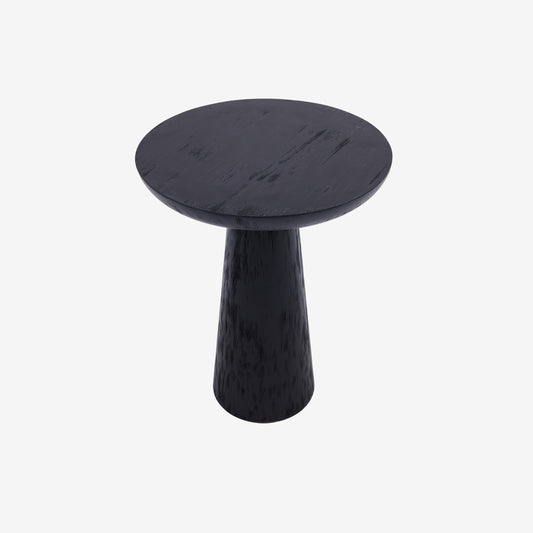 MUSHROOM SIDE TABLE-BLACK COLOUR-NO:2