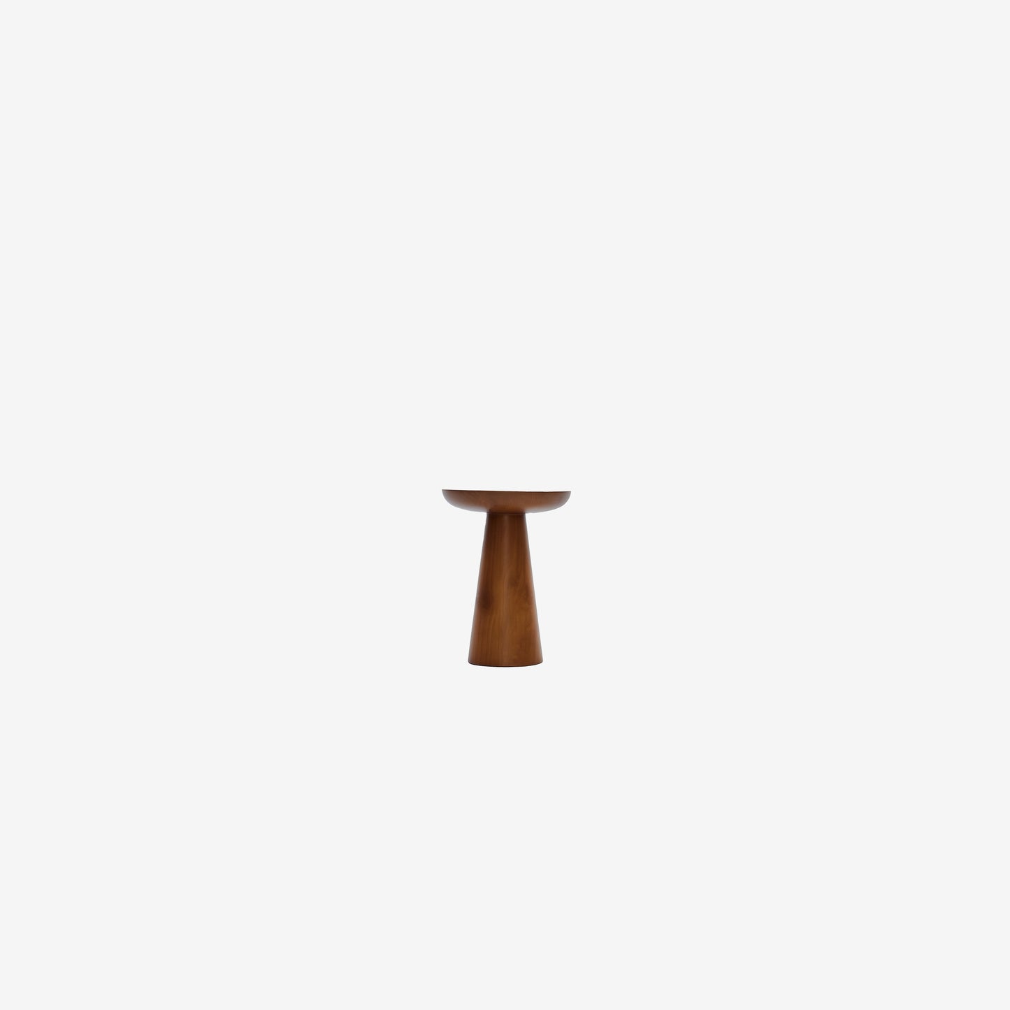 MUSHROOM SIDE TABLE-WALNUT COLOUR-NO:3