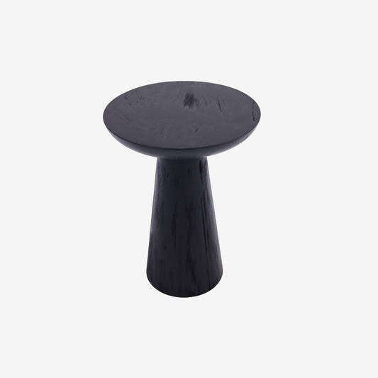 MUSHROOM SIDE TABLE-BLACK COLOUR-NO:3