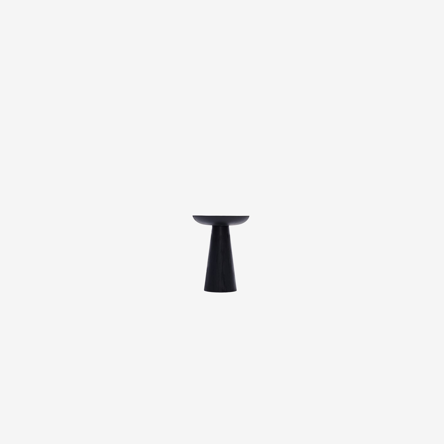 MUSHROOM SIDE TABLE-BLACK COLOUR-NO:3