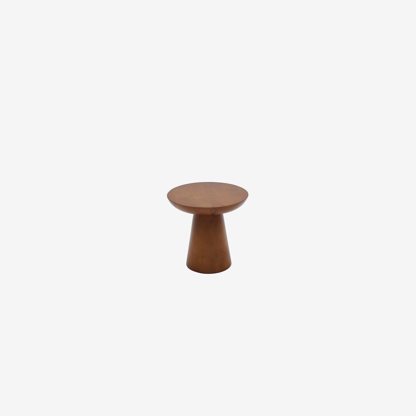 MUSHROOM SIDE TABLE-WALNUT COLOUR-NO:4