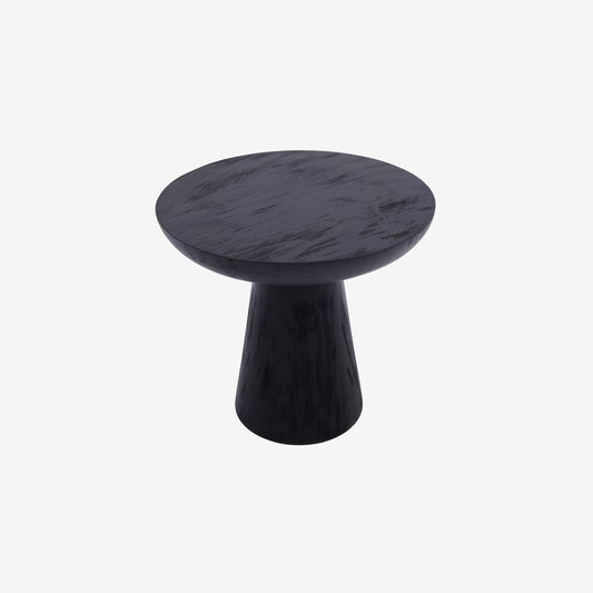 MUSHROOM SIDE TABLE-BLACK COLOUR-NO:4